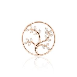 MY iMenso roseverguld zilver cover tree of life 24 mm
