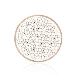 MY iMenso roseverguld zilveren honingraat insignia