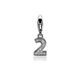 Zinzi bedels bling getal 2 Ch-G2z