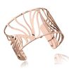 Les georgettes roseverguld stalen 40 mm armband perroquet