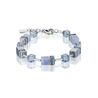 GeoCUBE armband licht blauw Coeur de Lion 4017-10-0720