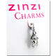 zilveren charms beertje van Zinzi ch86