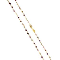 MY iMenso roséverguld zilveren collier roze