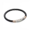 Fred Bennet bicolor leren armband