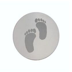 MY iMenso 33 mm graveermunt babyvoetjes 33-0291