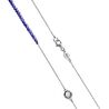 MY iMenso zilveren collier paars 27-1218