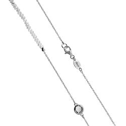MY iMenso zilveren collier melk wit