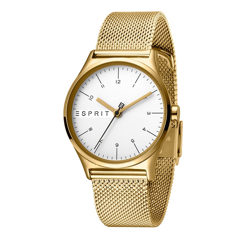 Esprit Horloge Ivanne Analoog Kwarts Roestvrij Staal Gecoat Es107832003 Dames Accessoires voor voor Paraplus voor 