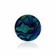 abalone in blue resin 24-1458 insignia