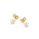 Parel oorstekers goud 03/01204