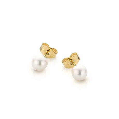 Parel oorstekers goud 03/01204
