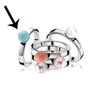Zinzi ring turkoois Zir579t