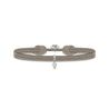 Julie Sandlau grijze Charity armband zilver