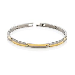 Boccia Bicolor titanium armband 03018-02