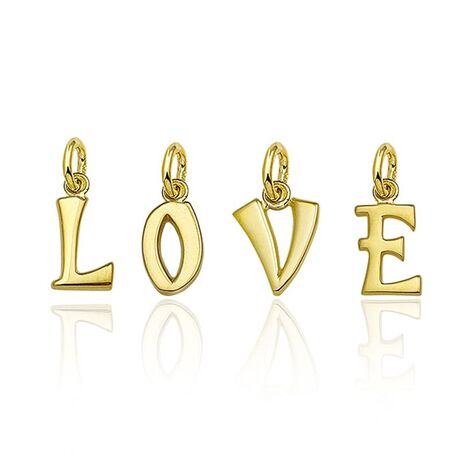 LOVE gouden letters