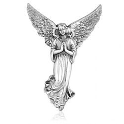 Zilveren beschermengel engel hanger