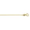 Geelgouden collier anker schakels 38-42-45-50 cm