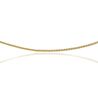 Geelgouden vossestraat collier 42-45 cm