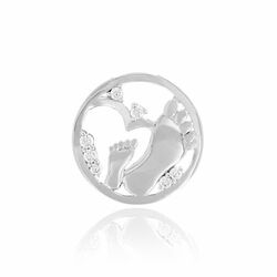 MY iMenso 24 mm cover met baby voeten en hart