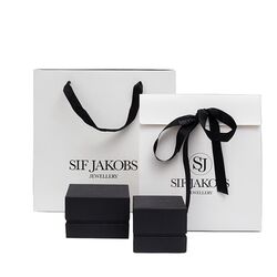 Sif Jakobs Ellera creolen geel zirkonia