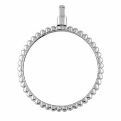 MY iMenso zilveren Edgy Dots medaillon 33-0047