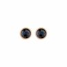 MY iMenso rosé oorstekers zwart zirkonia 27-28022