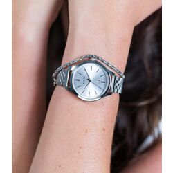 Classy horloge 34 mm zilverkleurige wijzerplaat ziw1002