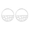 Les Georgettes Fougere oorbellen 43 mm