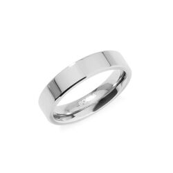 Boccia glanzende titanium ring 0121-01