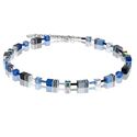 Coeur de Lion collier kobalt blauw