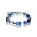 Coeur de Lion armband kobalt blauw