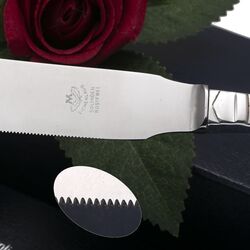 Art Deco broozaag zilver heft 3824