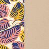 Les Georgettes 40 mm inlay bladeren beige