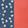 Les Georgettes 40 mm inlay paardenbloem koraal