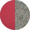 Les Georgettes 25mm inlay hanger soft raspberry en multicolor glitter voor in de 25 mm hangers
