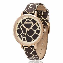 Julie Julsen Safari horloge Luipaard print