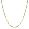 Zinzi verguld collier paperclips schakels ZIC2033G
