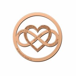 MY iMenso rosé infinity/hart naam insignia 33-1073-2