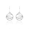 Les Georgettes 16 mm oorbellen Liens zirkonia