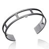 Les Georgettes Men 14 mm gezwarte armband Rectangles