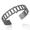 Les Georgettes Men gezwarte armband 14 mm Rythme