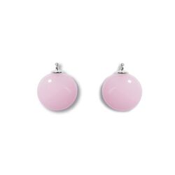 Heide Heinzendorff ronde aanhangers licht roze 12