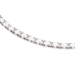 BOCCIA Titanium collier wit keramiek 0867-01