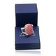 Zilveren ring met roze opaal
