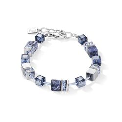 Coeur de Lion armband sodaliet hematiet blauw