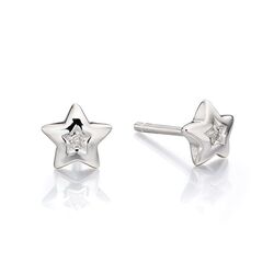 Little Star oorstekers Noor diamant