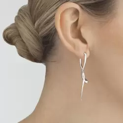Pfeffinger Zilveren oorbellen zilver casual uitstraling Sieraden Oorbellen Zilveren oorbellen 