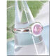 ZINZI ZIR050r zilveren ring roze zirconia