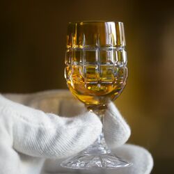 Tatiana Fabergé kristallen shot glaasjes S890