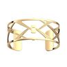 Les Georgettes vergulde clip-horloge armband Divine